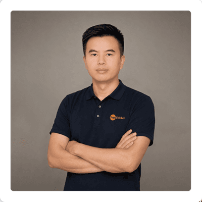 Jacky Huang, founder of Singbee Technology Co.